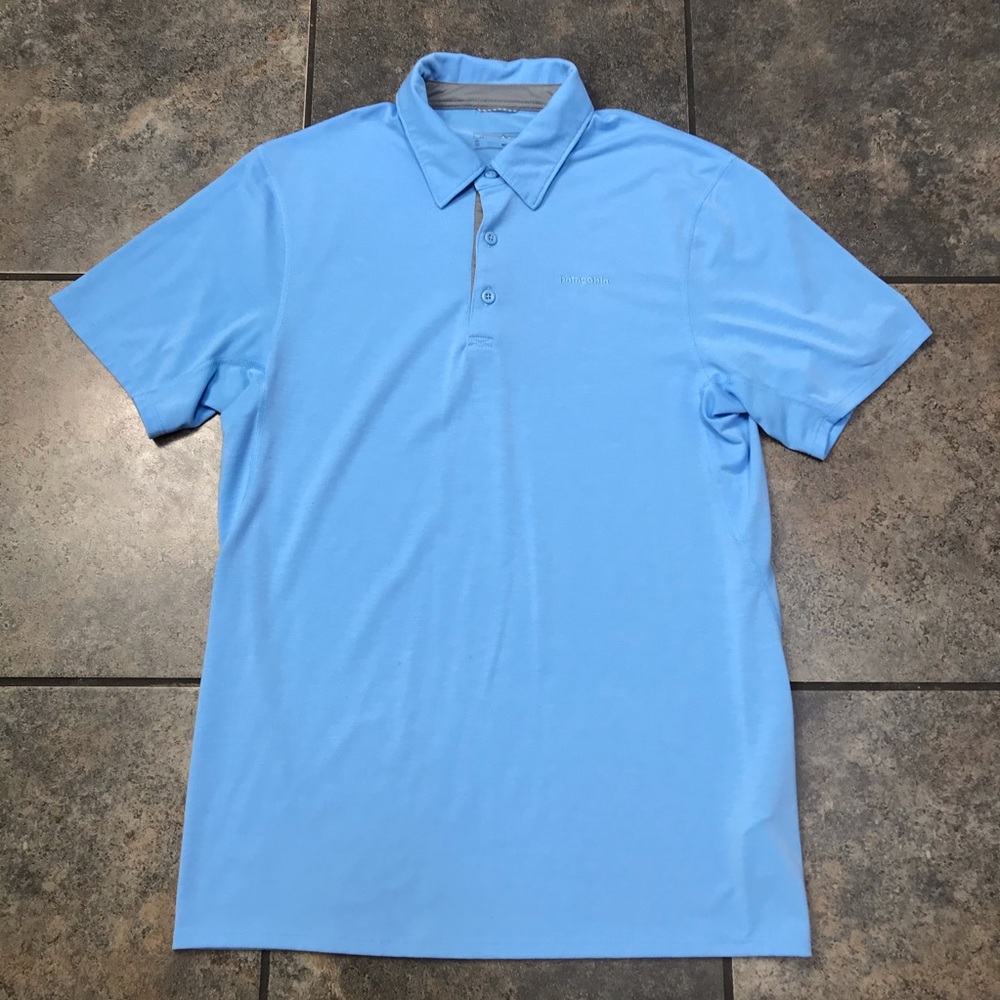 Men’s Patagonia S/S Athletic Polo Shirt Size Small